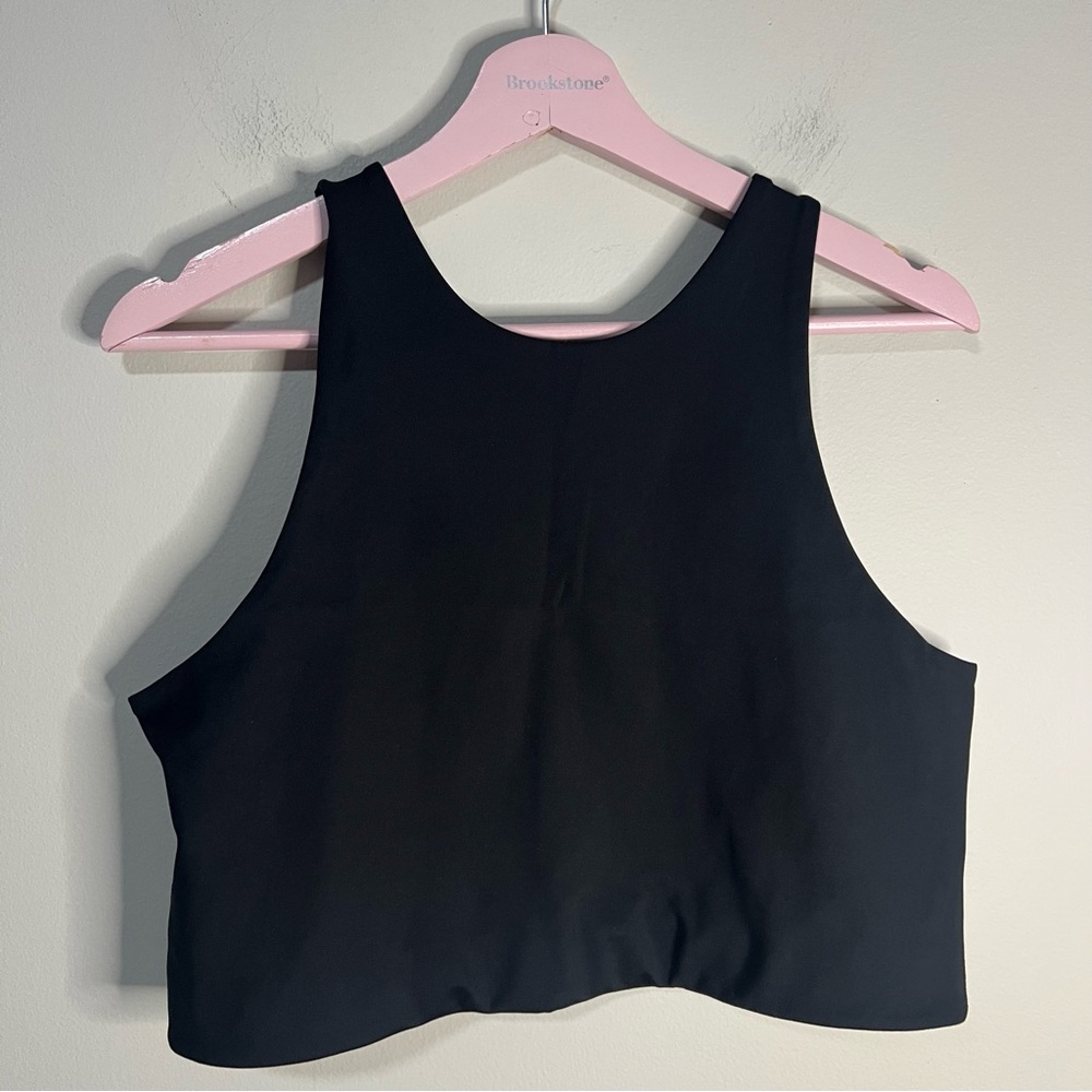 Girlfriend Collective Black Dylan Tank Bra Size XXL - Picture 5 of 6